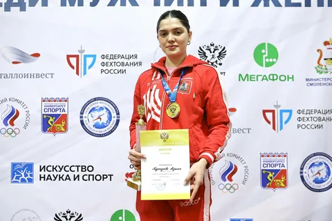 Дагестанская фехтовальщица одержала победу на Кубке России 